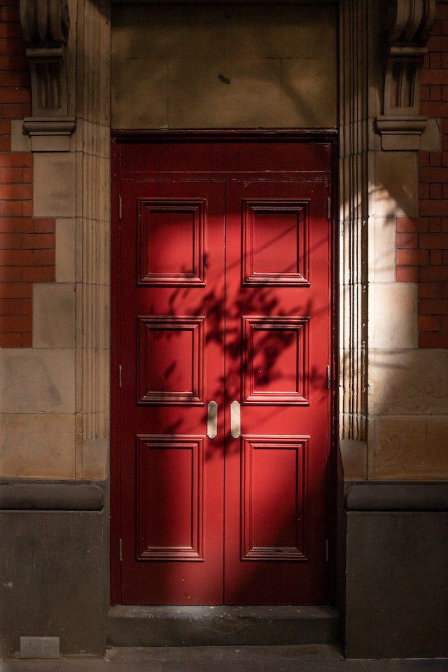 Red Door For Inspection